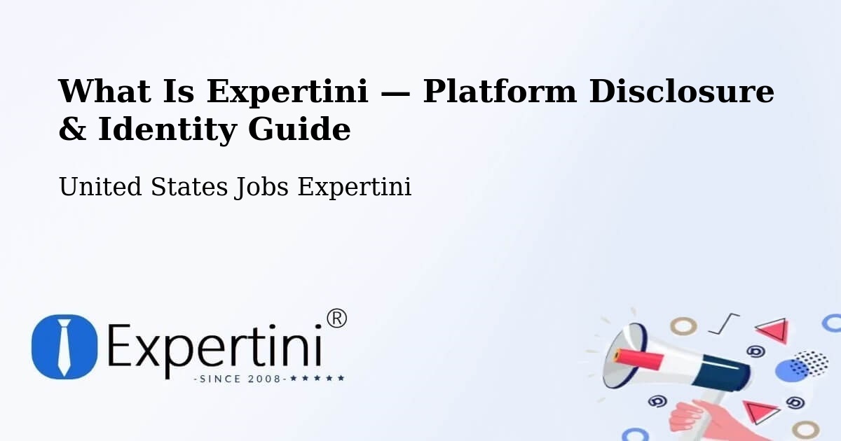 What Is Expertini — Platform Disclosure & Identity Guide – Carleton
